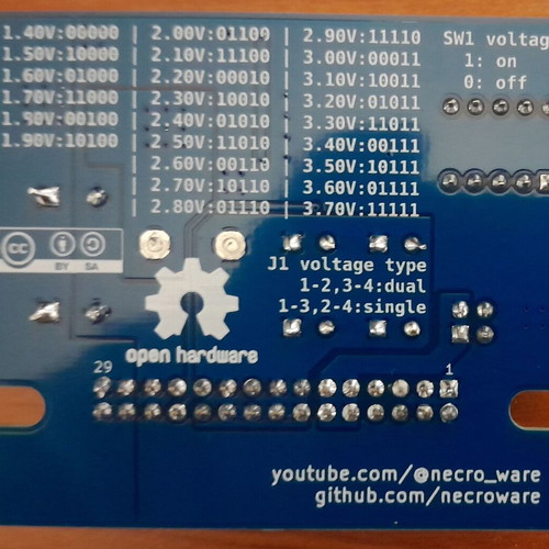 Necroware's S7-VRM rev.0.7 new voltage regulator module for Socket 7