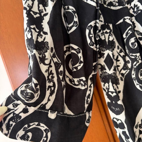 Dress like new, black and white, one size