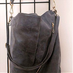 Versace 1969 δερμάτινη τσάντα