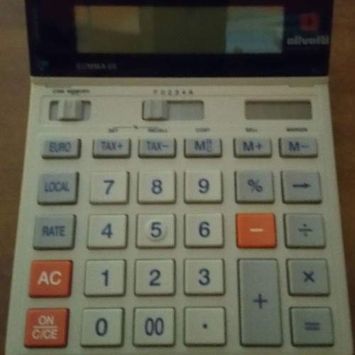 Olivetti Summa 60 calculator new