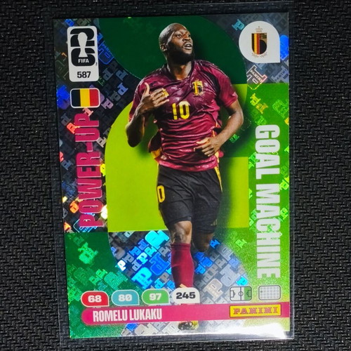 Belgium Lot of 3 Power-Up Cards Courtois De Bruyne Lukaku new