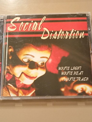 Social Distortion White Light White Heat White Trash CD used, punk