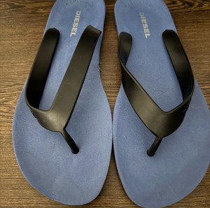 DIESEL Slides  blue black 43-44
