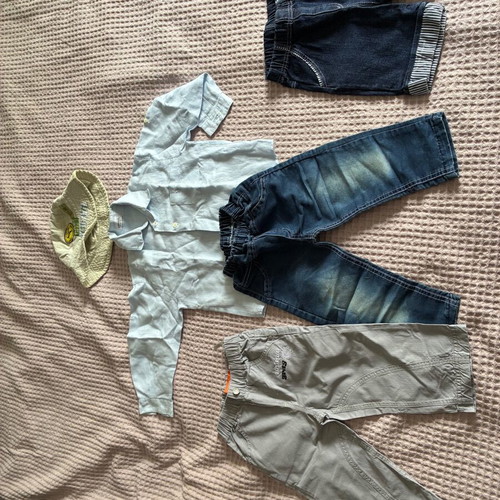 Kids' spring/autumn clothing set for 3-year-olds used, multicolor