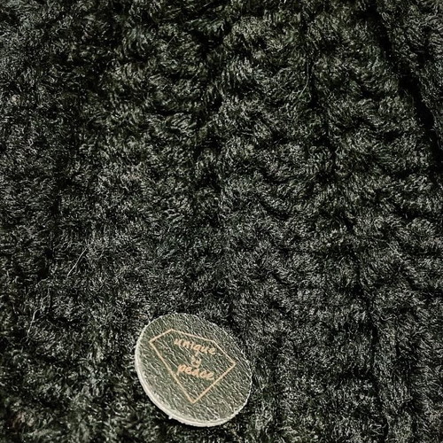 Handmade knit cap new, very warm