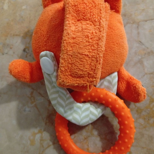 Malarkey Kids Fox Teething Toy like new