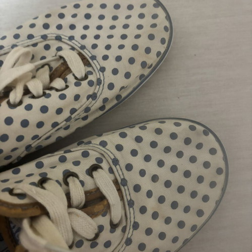 Keds sneakers used, size 37.5, white and blue