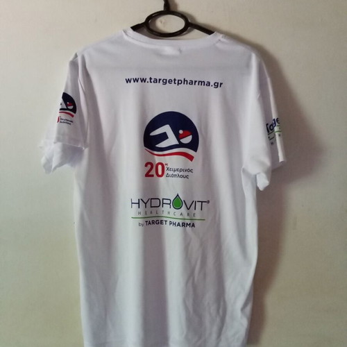 Sports T-shirt like new, size L, white