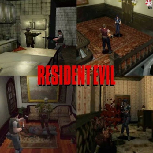 Resident Evil PlayStation 1 Black Label like new