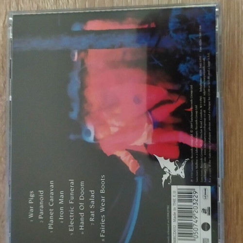Black Sabbath Paranoid CD new, metal