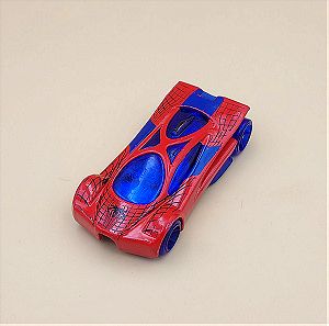 Hot Wheels 2001 - Sling Shot / Spiderman - Red/Blue