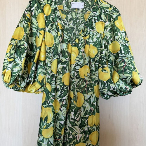 Asos Design Lemon Dress size 36 like new