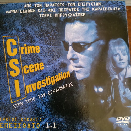 CSI DVD movie like new, 2 episodes, subtitled