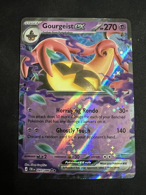 Gourgeist ex Cri 041/086 card like new