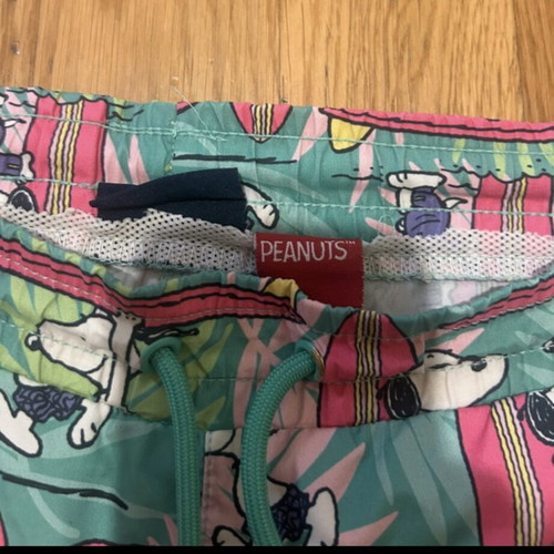 Snoopy swim shorts like new, colorful, size S