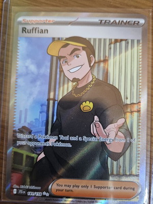 Ruffian Ultra Rare Pokemon Card Journey Together new