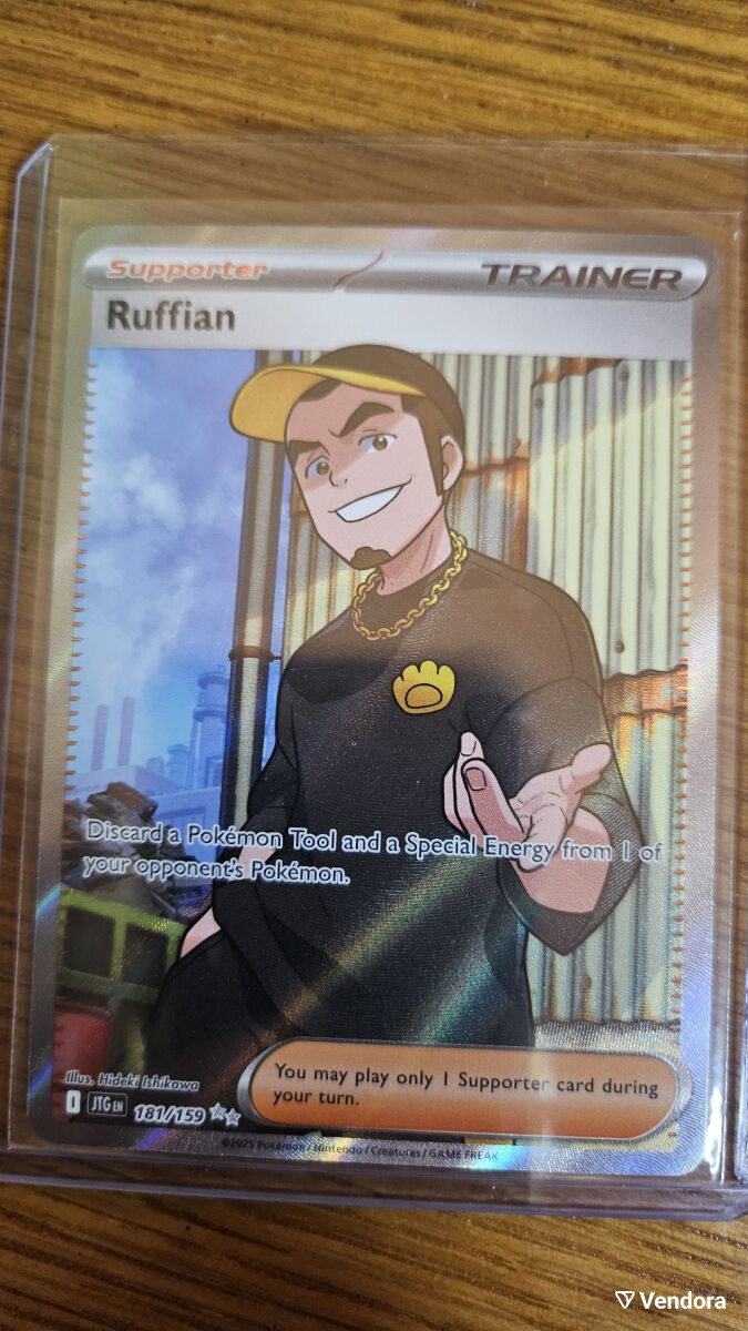 ruffian pokemon card Supporter All Pokmon TCG card images The Pokmon Company 2025 Pokemon Jtg En-journey Together
