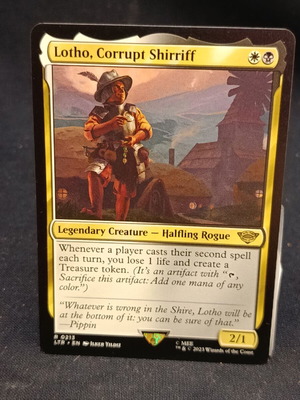 Magic: The Gathering Lotho, Corrupt Shirriff κάρτα