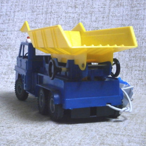 Lyra dump truck B/O R/C vintage toy with remote control