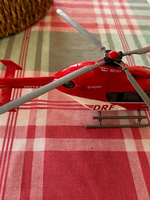 Metal Eurocopter EC145 T2 DRF helicopter like new