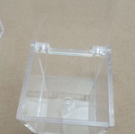 Set of 6 plexiglass boxes new