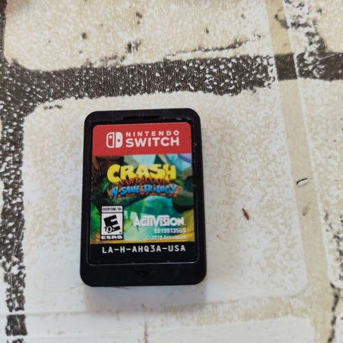Nintendo Switch Crash Bandicoot Trilogy game NTSC USA