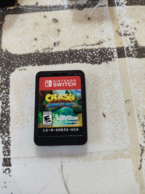 Nintendo Switch Crash Bandicoot Trilogy game NTSC USA