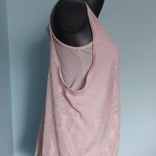 Two-layer tunic used, pink, unisize, casual style