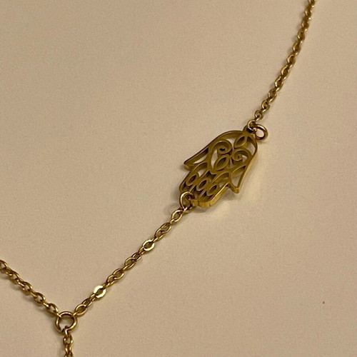 Stainless steel necklace like new