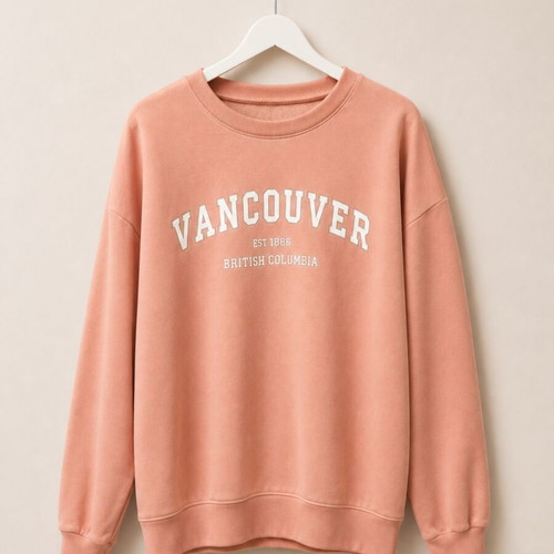Vancouver pink sweatshirt Shein XL like new