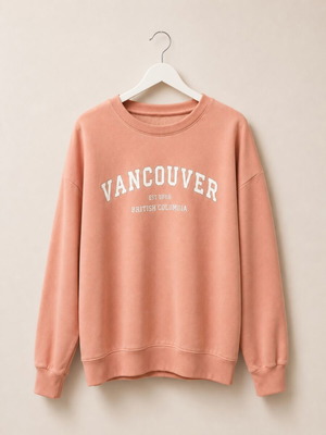 Vancouver pink sweatshirt Shein XL like new