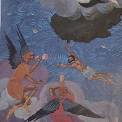 Homer's Odyssey children's book by Sofia Zaramouka, Kedros editions