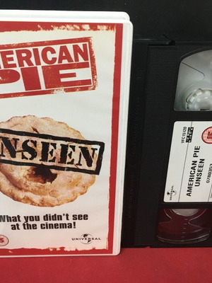 American Pie VHS used, English version without subtitles