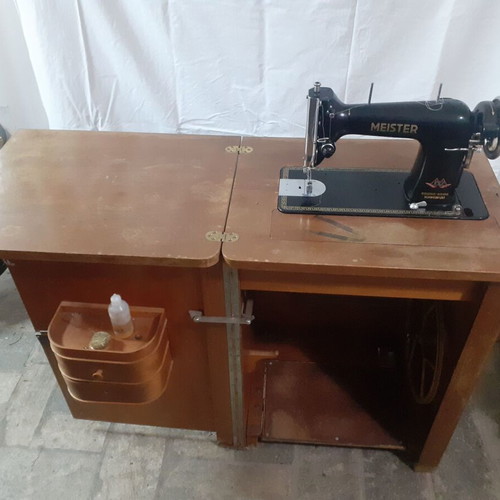 Meister sewing machine used, German vintage