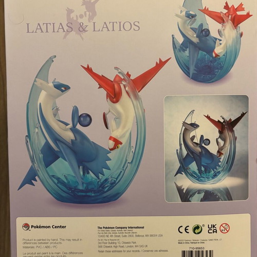 Latias Latios φιγούρα καινούρια σφραγισμένη