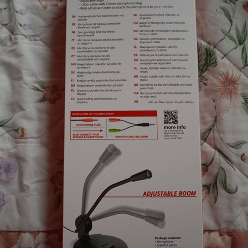 Trust Primo desk microphone new