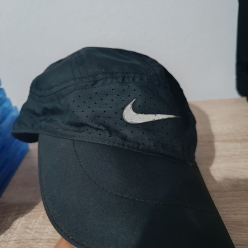 Nike Reflective Dri Fit Cap used, black, one size