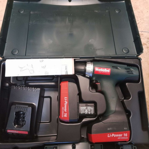Metabo BSZ 14.4 Impuls cordless drill set new