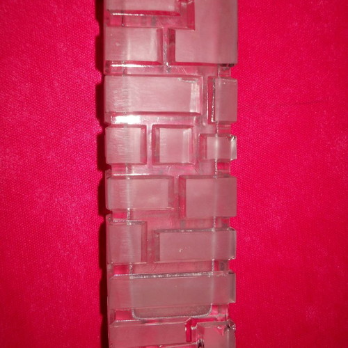 Crystal vase 20x6.5 used