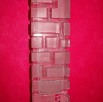 Crystal vase 20x6.5 used