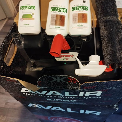 Rainbow Avalir vacuum cleaner with accessories