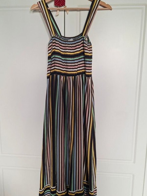 Helmi maxi dress like new, colorful striped design