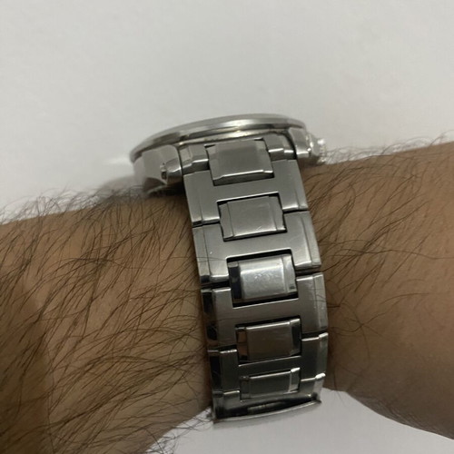 Seiko Premier watch like new, stainless steel, sapphire crystal, 10 bar waterproof