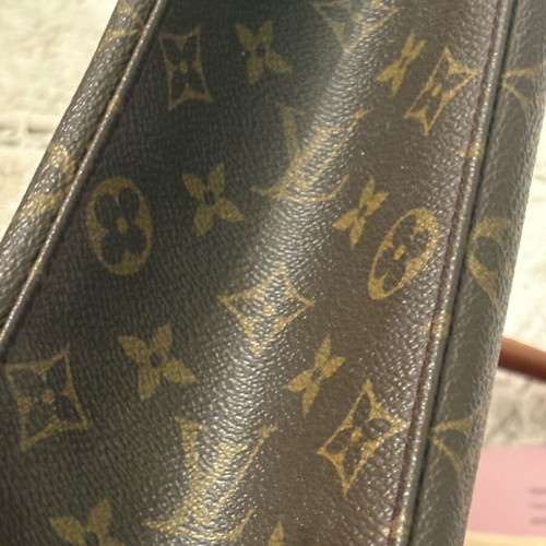 Louis Vuitton Looping GM shoulder bag used, brown monogram canvas