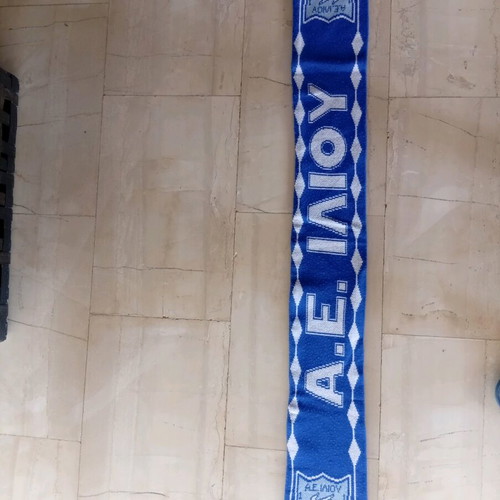 AE Iliou Football Team Scarf like new, authentic