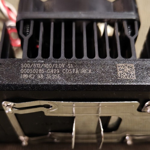 Pentium III Slot 1 SECC 500MHz CPU like new
