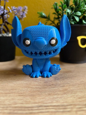 Decorative knitted Stitch figure new