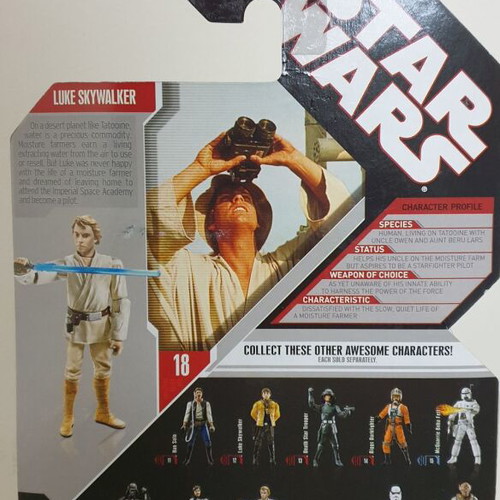Star Wars Luke Skywalker - A New Hope Hasbro new 2007
