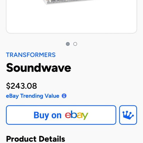 Funko Pop! Transformers Soundwave vinyl figure new
