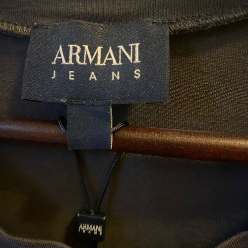 Armani Jeans women's T-shirt used, gray, size S